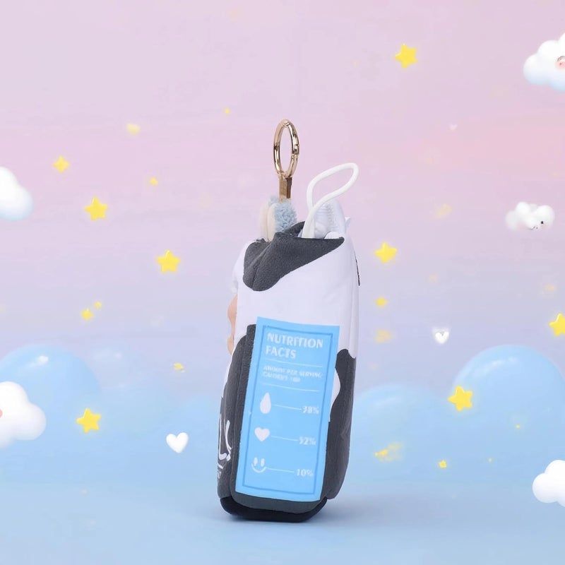 VVQUI 2026 New Adorable One-Piece Milk Clothes for 17cm Dolls, Outfits for Clothes Set, Cute Dolls Keychain Accessories (Doll Not Included) - Image 4